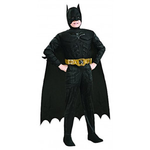 Costume Carnevale Bambino Batman Muscoli Deluxe  PS 26027 Pelusciamo Store Marchirolo