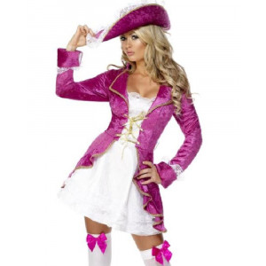 Costume Carnevale Donna pirata pirate treasure smiffy's 30731 *12549