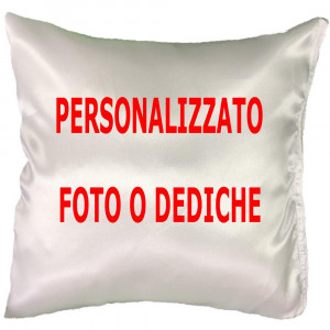 Cuscino Personalizzabile Bianco 30 cm PS 12911 Gadget Personalizzato Pelusciamo Store Marchirolo (VA) Tel 0332 997041