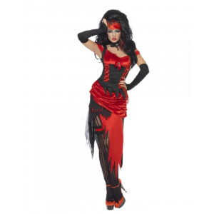 Costume Halloween Carnevale Donna Lust Lussuria Diavolo Smiffys