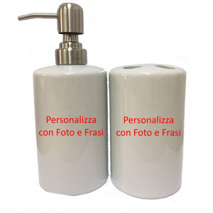 Set Bagno  Personalizzabile Con Frasi  | pelusciamo.com