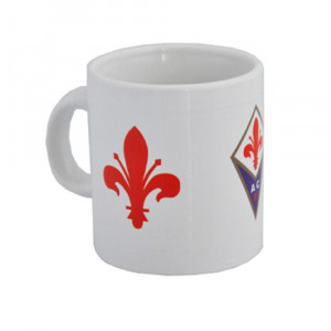 Mini Mug Tazzina Caffe' Fiorentina Calcio Prodotto Ufficiale PS 11102 pelusciamo store Marchirolo