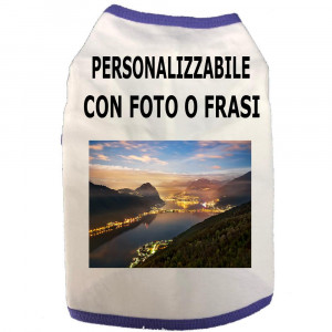 T-shirt Per Cani Personalizzabile Con Foto O Frasi PS 10614