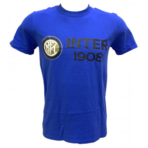 T-Shirt Inter 1908 Abbigliamento Ufficiale Calcio FC Internazionale PS 26747 Pelusciamo Store Marchirolo