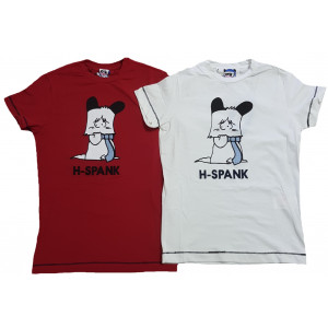 T-Shirt Unisex Cartone Animato Hello Spank  | Pelusciamo.com