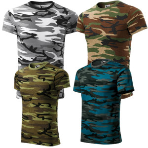 T-Shirt Uomo Camouflage 144 Malfini Manica Corta 160 Grammi Personalizzabile PS 27802 - BS