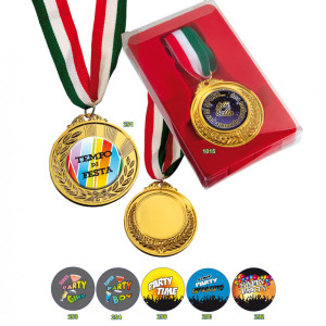 Medaglia D'Oro Personalizzabile Foto E Frasi Gadget Personalizzati  PS 33795