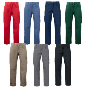 Pantaloni Tecnici da Lavoro Uomo Multitasche Personalizzabile Projob PS 30720 - BS