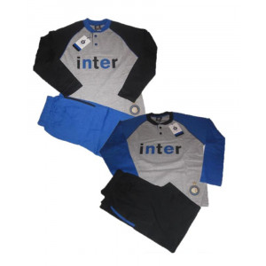 Pigiama Uomo Fc internazionale, maglia e pantalone adulto Ufficiale Inter