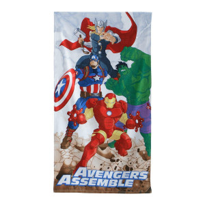 Telo Mare Avengers Marvel di Novia in Spugna di cotone  PS 01253
