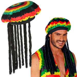 Cappello Rasta Giamaicano Accessori Costume Carnevale PS 35538 Pelusciamo Store Marchirolo