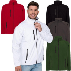 Giacca Softshell Uomo Full Zip Giacche Invernali JHK Personalizzabile PS 41350-BS