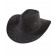 Cappello Cowboy Nero Accessori Costume Carnevale Uomo PS 10297 Pelusciamo Store Marchirolo