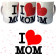Tazza I Love Mom Tazze In Ceramica Festa Dela Mamma PS 09370-14