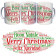 Tazza In Ceramica Buon Natale Merry Christmas Tazze Regalo PS 09370-17 Pelusciamo Store Marchirolo