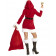 Costume Babbo Natale Donna , Cappotto Miss Babba PS 24835 Pelusciamo Store Marchirolo