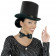 Maxi Cappello a Cilindro Accessorio Costume Carnevale PS 26457 pelusciamo store Marchirolo