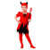Costume Halloween Bambina Diavoletta Travestimento Carnevale | Pelusciamo.com