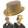 Cappello Cilindro Oro , Accessorio Costume Carnevale PS 09300 Pelusciamo Store Marchirolo