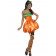 Costume Carnevale travestimento Halloween Donna Zucca smiffys *11929  pelusciamo.com