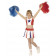 Costume Carnevale Cheerleader PS 22947 Ragazza Pom-Pom Pelusciamo Store Marchirolo