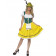 Costume Carnevale Donna Tirolese birra Oktoberfest smiffys PS 12405