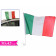 Bandiera Italiana Con Supporto Per Finestrino 30x45 cm PS 06698 pelusciamo store