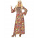 Costume Carnevale Donna Hippie Anni 60 PS 26128 Taglie Forti Pelusciamo Store Marchirolo