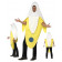 Costume Carnevale Adulto Banana Spit Sbucciata PS 17562 Pelusciamo Store marchirolo