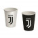 Confezione 8 Bicchieri Carta Juventus JJ , Arredo Festa Juve Calcio | pelusciamo.com