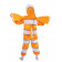 Costume Carnevale Pesce Clown Travestimento Clownfish PS 26040 Pelusciamo Store Marchirolo