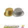 Gadget Festa Capodanno, 6 Cappelli Cilindro Glitter Oro Argento  | pelusciamo.com