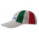 Cappello Adulto Italia Con Visiera Bianco | Pelusciamo.com
