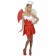 Costume Carnevale Donna paradiso e inferno vestito con ali *02252
