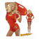 Costume Carnevale Donna pamela Bagnina Baywatch smiffys*10298