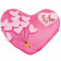 Cuscino cuore ti amo con cuori regalo x san valentino 40 cm 04759 pelusciamo store
