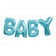 Ghirlanda Palloncini Baby Azzurro  Bambino | pelusciamo.com