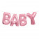 Ghirlanda Palloncini Baby Rosa  Bimba  | pelusciamo.com