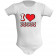 Body Neonato I Love Mom Abbigliamento Prima Infanzia PS 28180-3 pelusciamo store