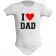 Body Neonato I Love My Dad Abbigliamento Prima Infanzia PS 28180-2 pelusciamo store