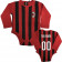 Body Neonato Milan Manica Lunga AC Milan Personalizzato PS 28205-Personalizzata  Pelusciamo Store Marchirolo