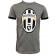 Maglietta Juventus Calcio Abbigliamento T-shirt Juve grigia PS 26965 Logo Storico Pelusciamo Store Marchirolo