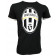 Maglietta Juventus Calcio Abbigliamento T-shirt Juve nera PS 26965 Logo Storico Pelusciamo Store Marchirolo