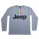 Abbigliamento ufficiale T-Shirt Maglietta manica lunga Uomo Jeep | Pelusciamo.com