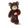 Peluche Nici Orso 25 cm con Salmone *00852 Plush Teddy Bear Plusch tragen | pelusciamo.com