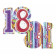 Palloncino Supershape Compleanno 18 anni 901799 | pelusciamo.com