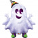 Palloncino Mylar Halloween Fantasma  Grande 91 cm *11403 | pelusciamo.com