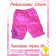 Pantalone invenale bambina microfibra rosa