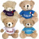 Peluche Orsetto ITALIA Milano Napoli Firenze 24 cm Mascotte Teddy Bear PS 40519 Pelusciamo Store Marchirolo (VA)