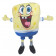 Peluche Cartone Animato Spongebob Calciatore 20 cm | Pelusciamo.com